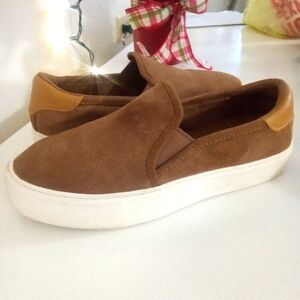 UGG slide on suede shoes